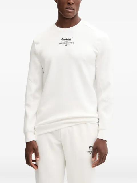 long-sleeve crew-neck sweatshirt by GUESS USA