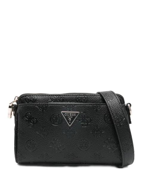 mini Cresidia II logo-embossed detachable-strap shoulder bag by GUESS USA