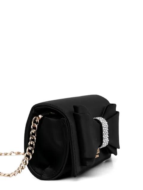 mini Elsie bow-embellishment clutch bag by GUESS USA