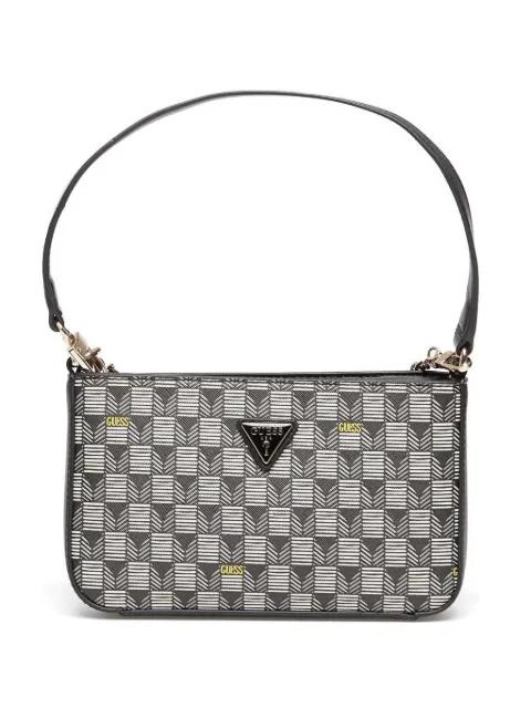 mini G Wave logo-plaque shoulder bag by GUESS USA