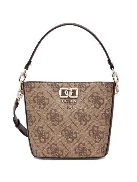 mini Karnilla monogram bucket bag by GUESS USA