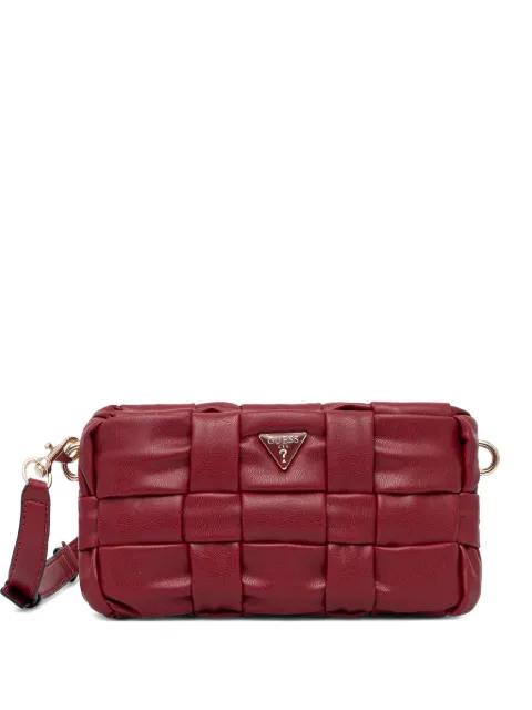 mini Marion braided cross body bag by GUESS USA
