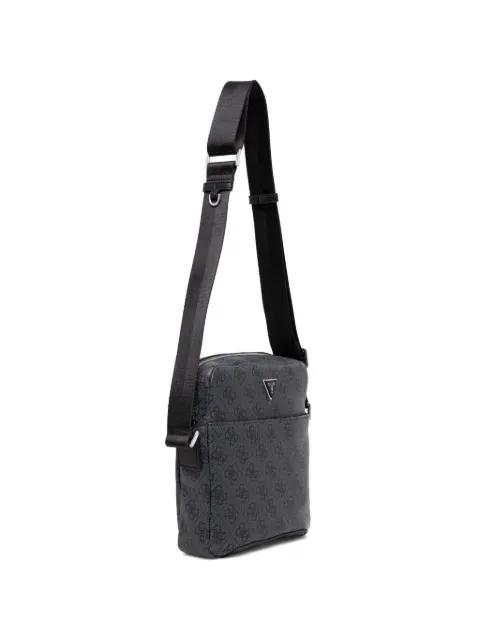 mini Torino monogram-print logo-plaque messenger bag by GUESS USA