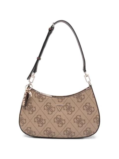 monogram charm shoulder bag by GUESS USA