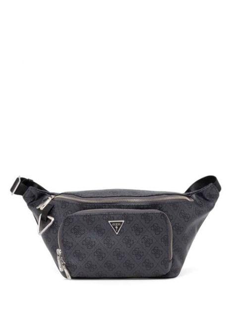 monogram-logo belt bag by GUESS USA