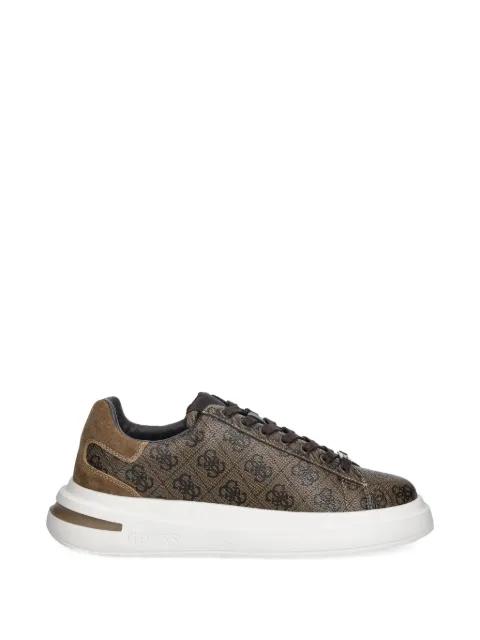 monogram-print sneakers by GUESS USA