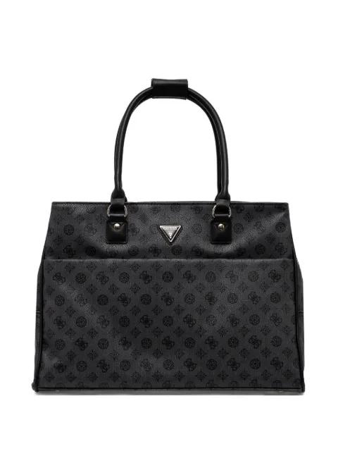 monogram zip tote bag by GUESS USA
