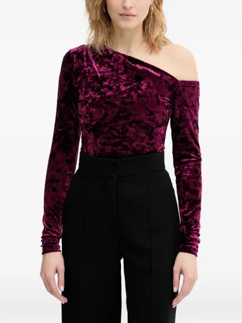 one-shoulder bodysuit by GUESS USA