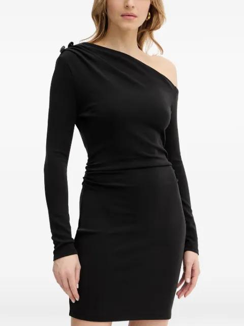 one-shoulder mini dress by GUESS USA