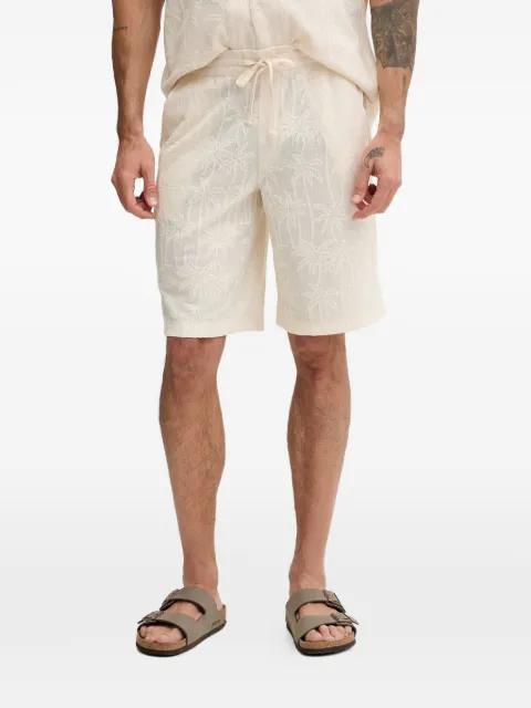 palm-tree deck shorts by GUESS USA