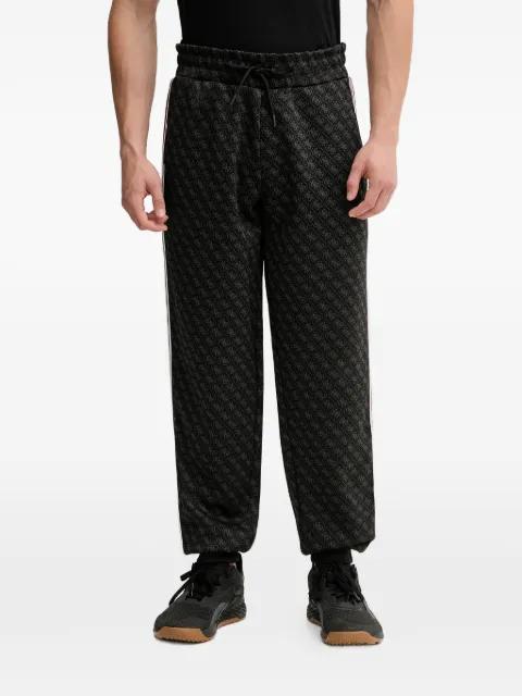 pattern side stripe track pants by GUESS USA