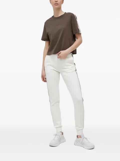 pattern-trim track pants by GUESS USA