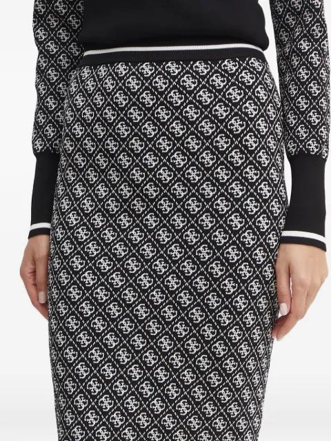 patterned mini skirt by GUESS USA