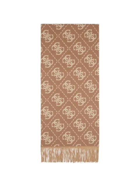 patterned scarf by GUESS USA