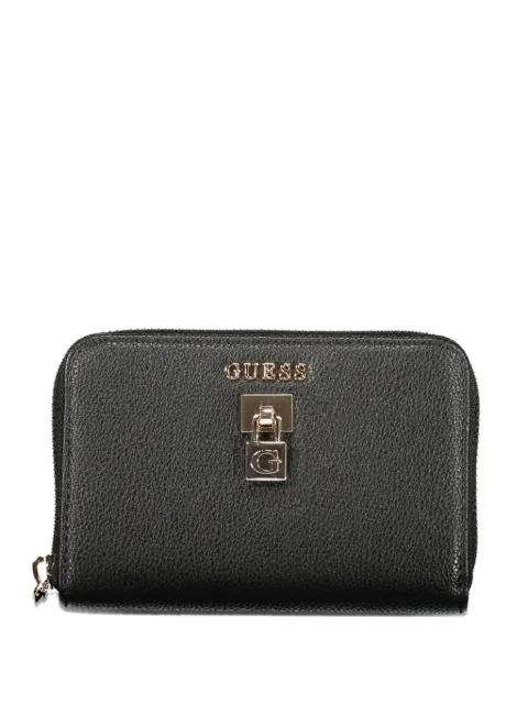 pebbled padlock wallet by GUESS USA