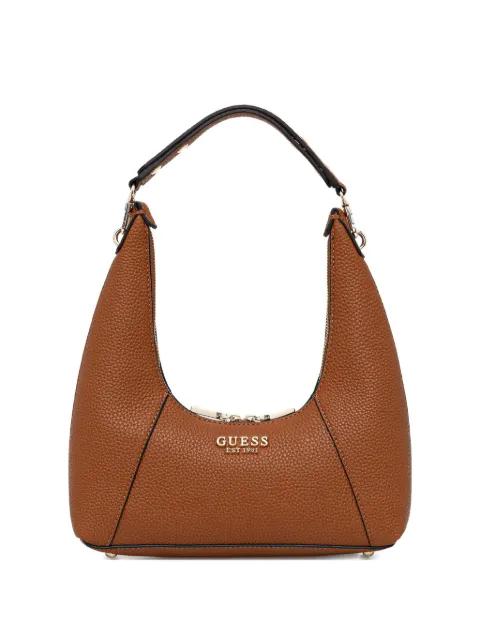 pebbled zip tote bag by GUESS USA