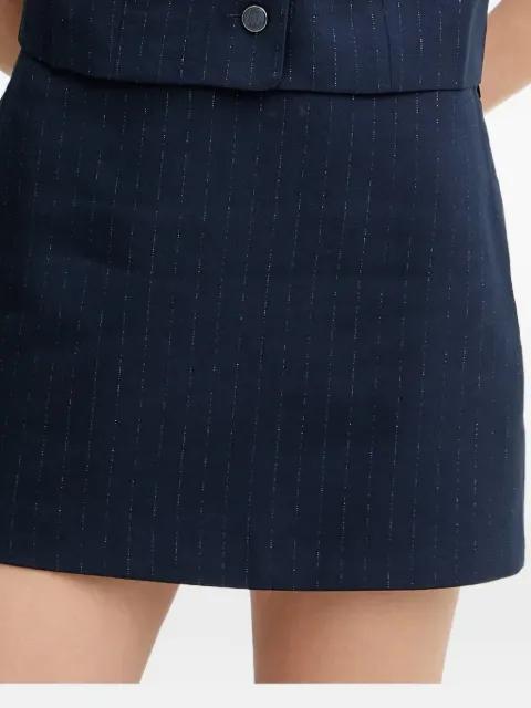 pinstripe mini skirt by GUESS USA