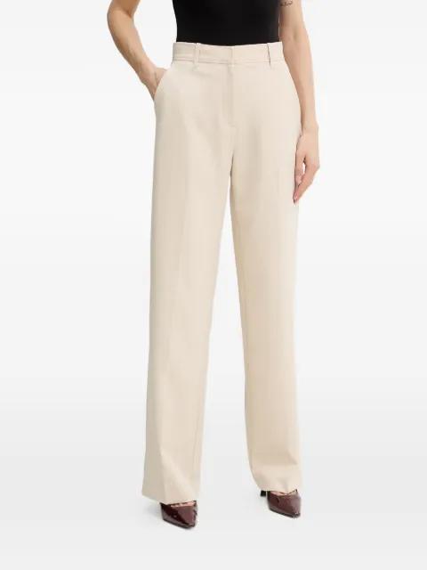pressed-crease tailored trousers by GUESS USA