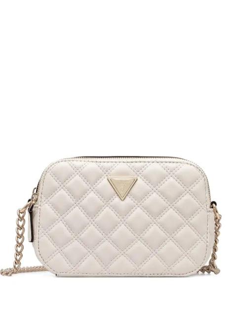 quilted chain-strap cross-body bag by GUESS USA