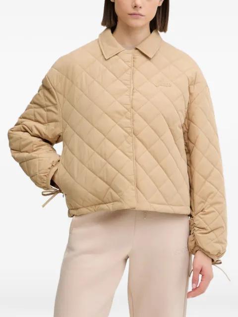 quilted collared jacket by GUESS USA