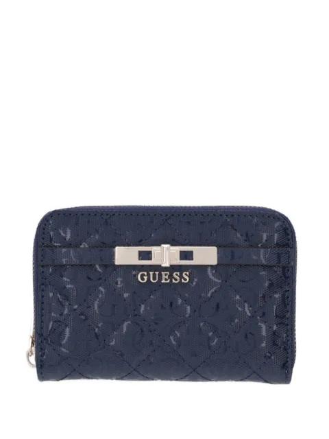 quilted logo-embossed wallet by GUESS USA