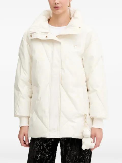 quilted puffer jacket by GUESS USA