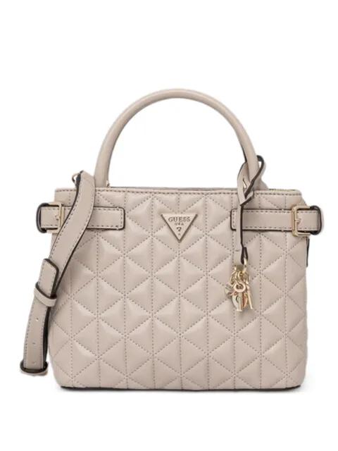 quilted satchel bag by GUESS USA