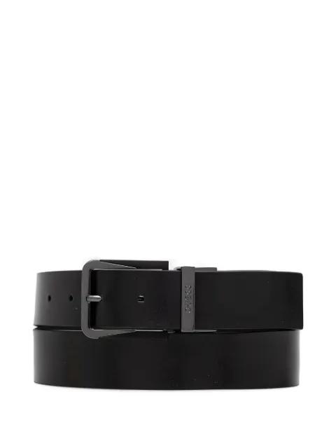 reversible saffiano-leather belt by GUESS USA