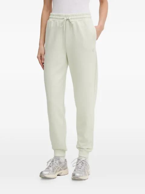 rhinestone-embellished drawstring-waist track pants by GUESS USA
