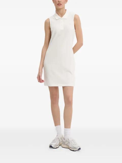 rhinestone-embellished polo-collar mini dress by GUESS USA