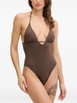 rhinestones one-piece swimsuit by GUESS USA