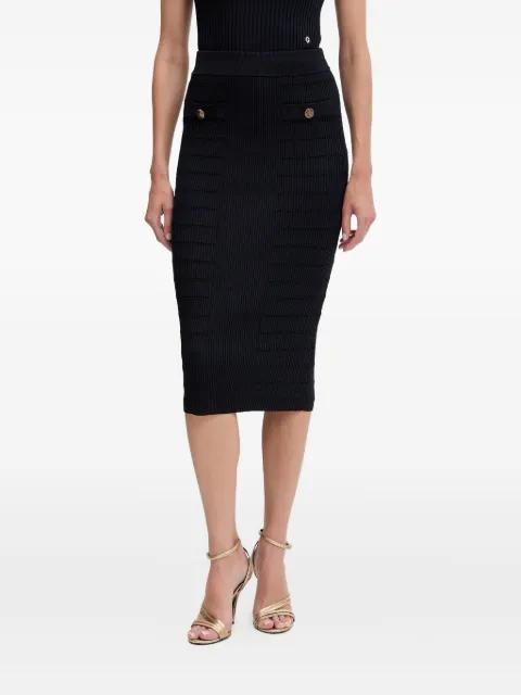 ribbed-knit skirt by GUESS USA