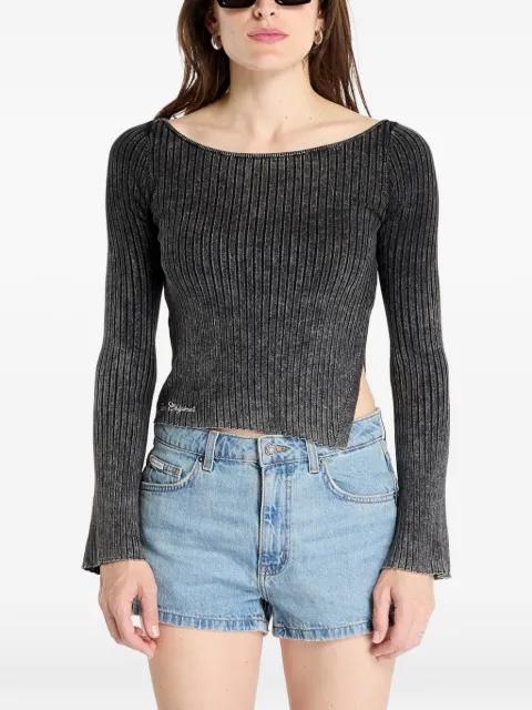 ribbed-knit sweater by GUESS USA