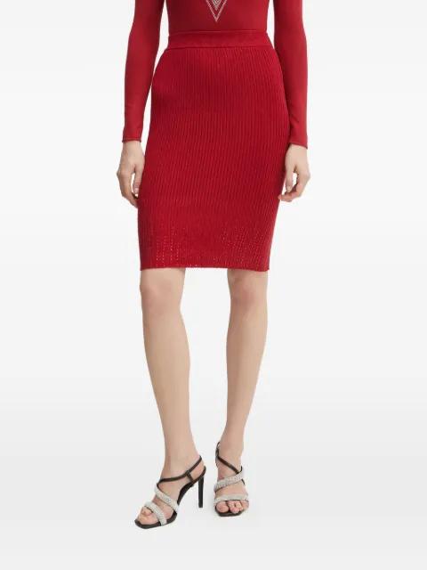 ribbed mini skirt by GUESS USA
