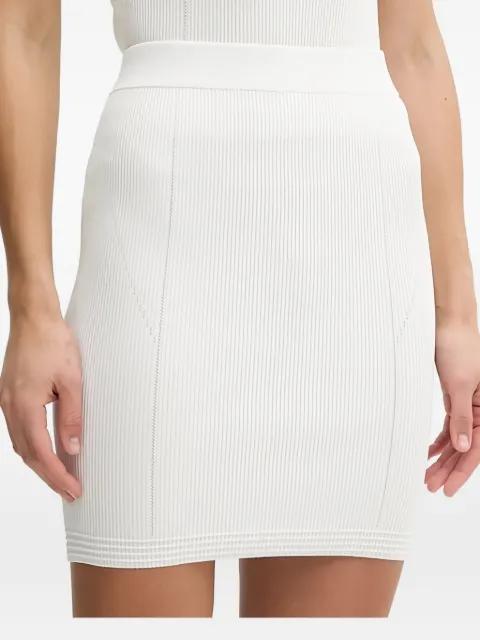 ribbed mini skirt by GUESS USA