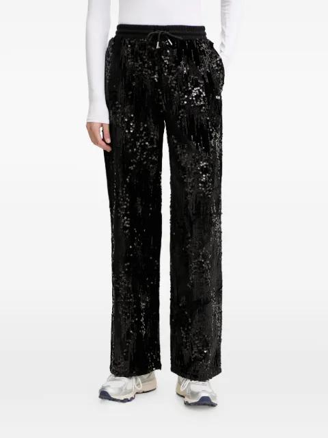 sequin-embellished trousers by GUESS USA