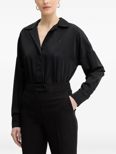 shirt-collar bodysuit by GUESS USA