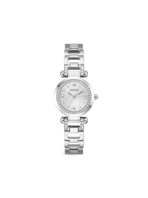 stainless steel 30mm watch by GUESS USA