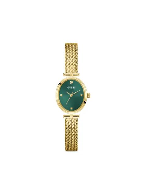 stainless steel quartz 24mm watch by GUESS USA