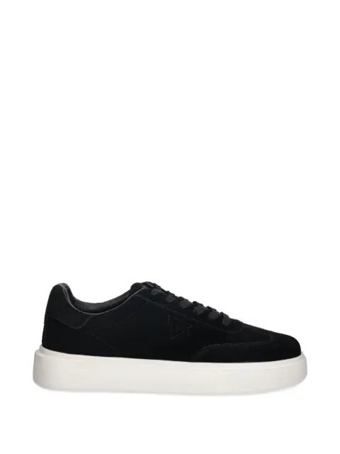 suede lace-up sneakers by GUESS USA
