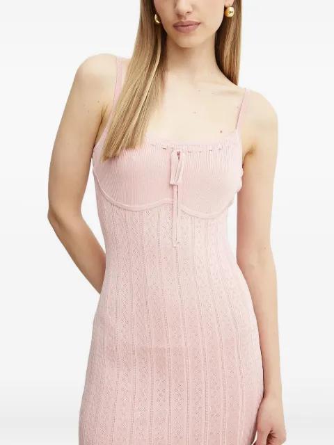 tie-detail mini dress by GUESS USA