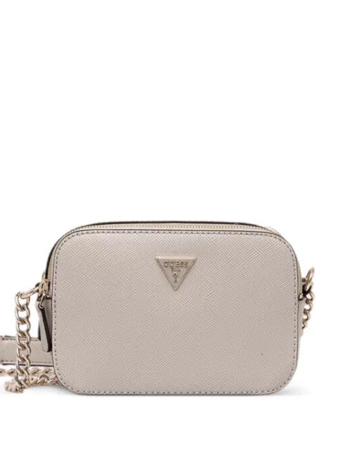 triangle logo chain crossbody bag by GUESS USA