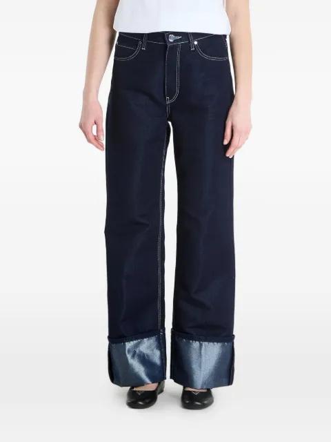 turn-up cuff jeans by GUESS USA