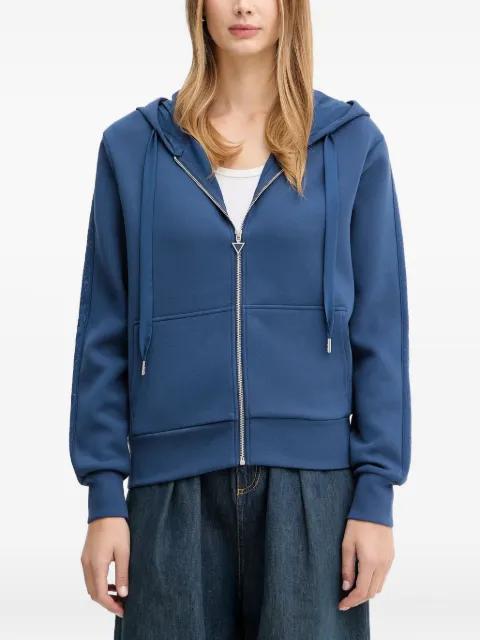 zip-detail Hoodie by GUESS USA