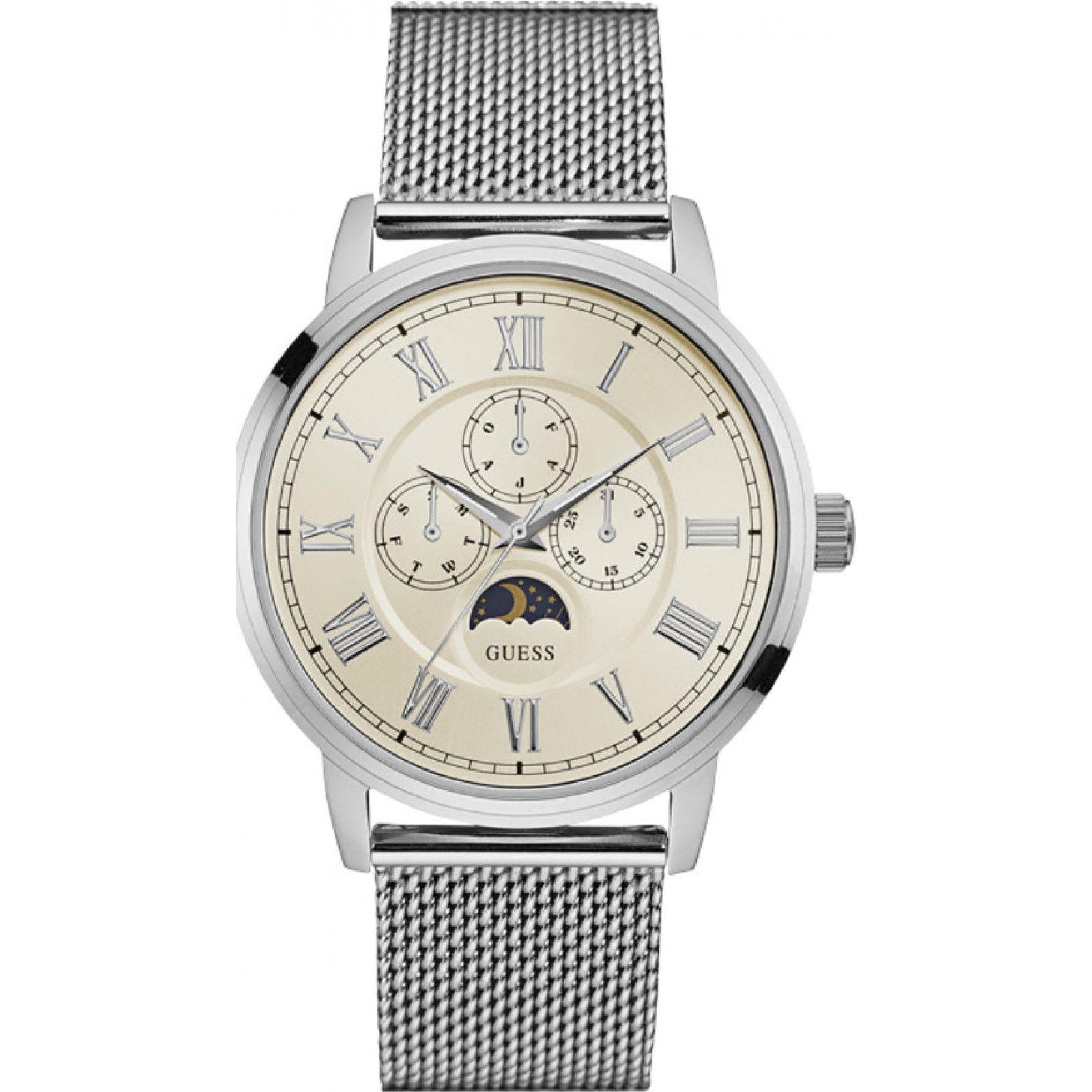 W0871G4 43mm Quartz Watch by GUESS