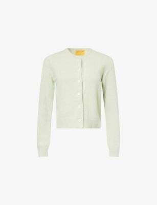 Ava Round-Neck Cashmere And Silk Cardigan by GUEST IN RESIDENCE