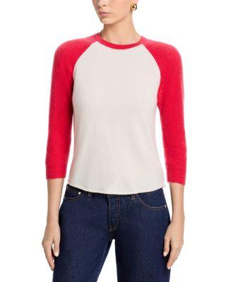 Cashmere Baseball Sweater by GUEST IN RESIDENCE