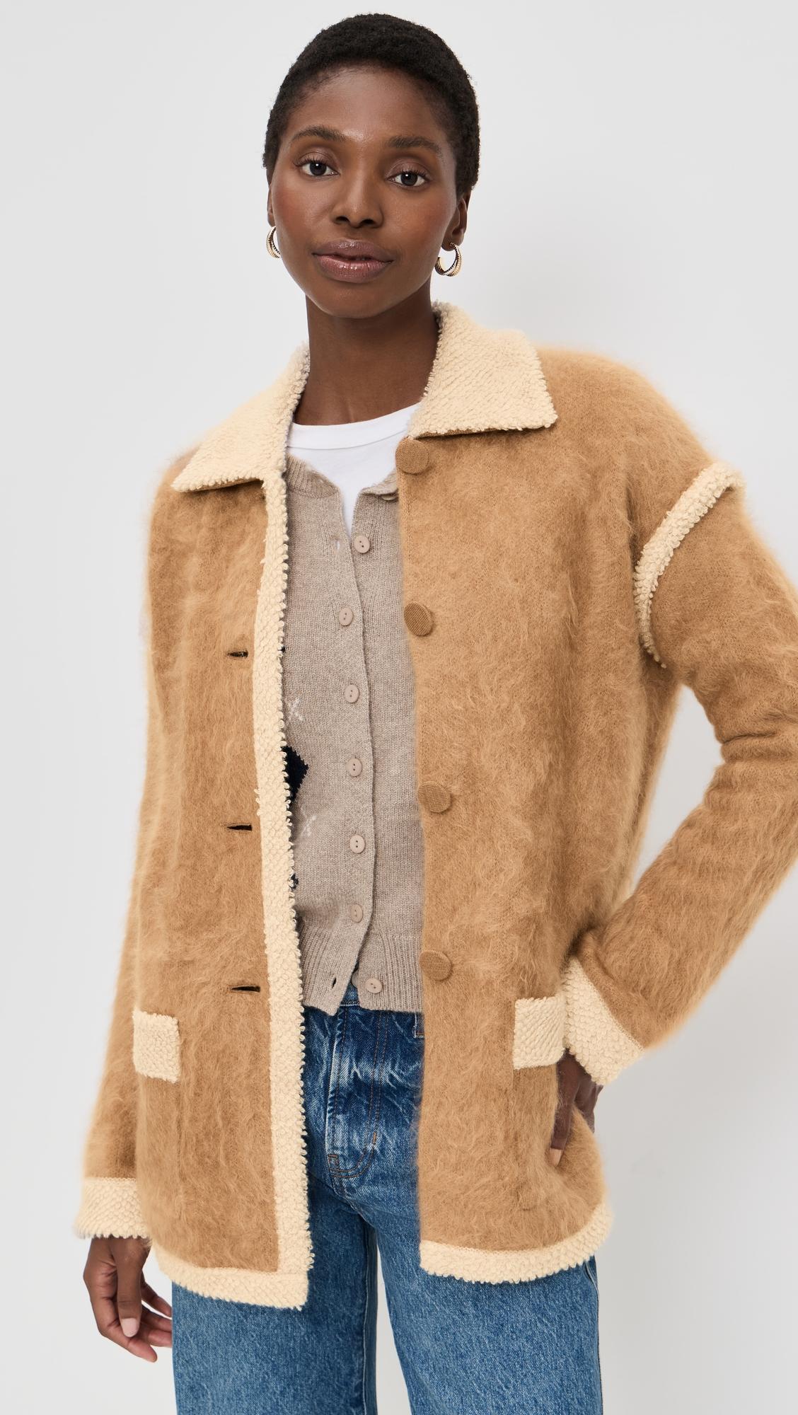 Cashmere Grizzly Jacket by GUEST IN RESIDENCE
