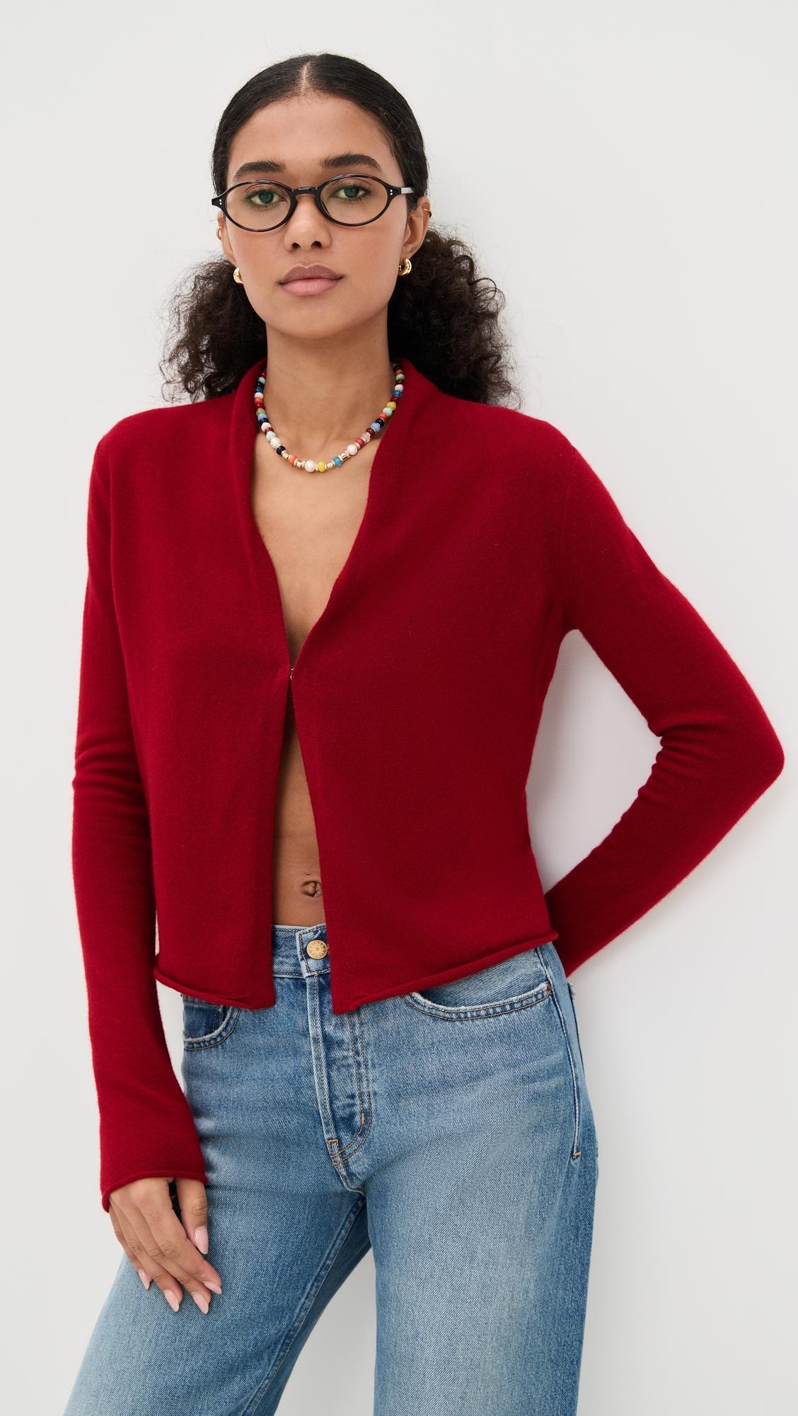 Cashmere Stealth Cardigan by GUEST IN RESIDENCE