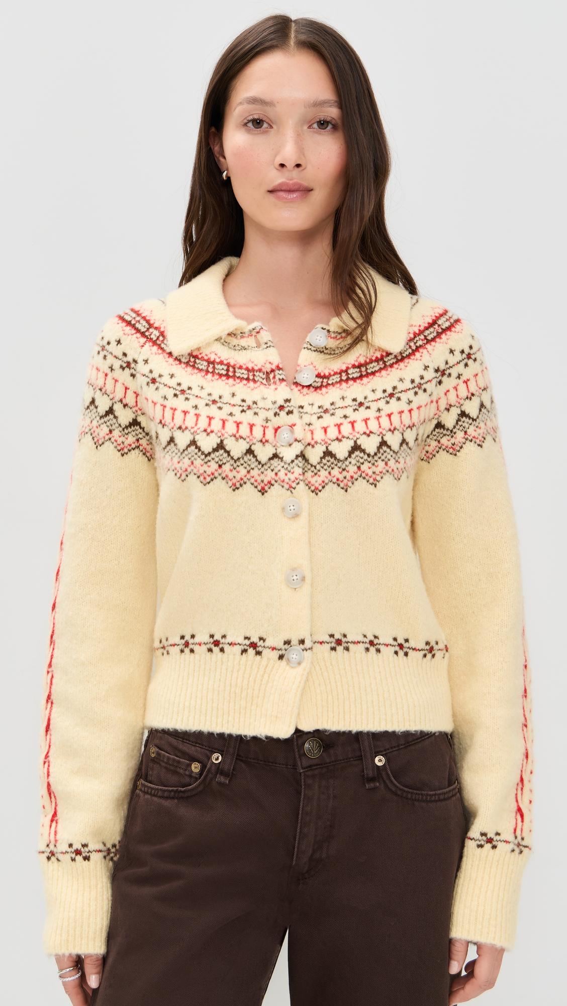 Cloud Chalet Cardigan by GUEST IN RESIDENCE